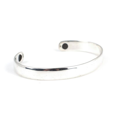 925 Ayar Gümüş Düz Erkek Bileziği - 1