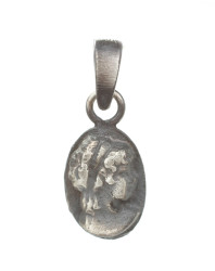 925 Ayar Gümüş Elizabeth Modeli Madalyon Kolye ucu - Nusrettaki