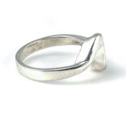 925 Ayar Gümüş Es Model Yüzük - 4