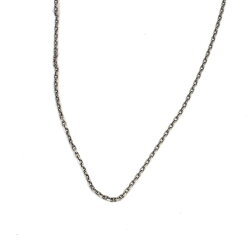 925 Ayar Gümüş Eskitme Model Siyah Forse Zincir - Nusrettaki (1)