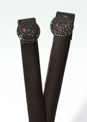 925 Gold Silver Smiley Face Stud Earrings - 3