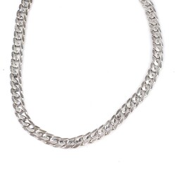 925 Ayar Gümüş Gurmet Zincir Erkek Kolye - 3