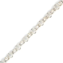 925 Ayar Gümüş Halka Model Antik Bileklik - 3