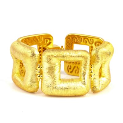 925 Ayar Gümüş Havuz Model Bileklik - 1