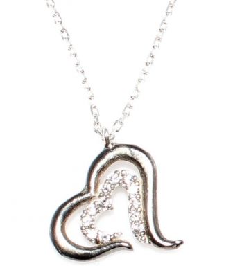 Sterling Silver Intimate Hearts Necklace - 2