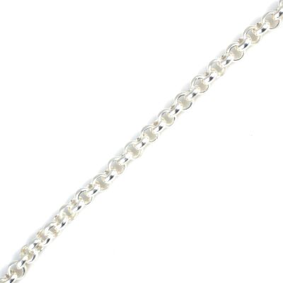 925 Ayar Gümüş İnce Düz Doch Bileklik - 3