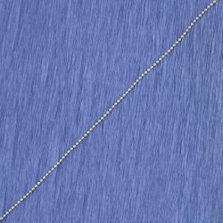 925 Ayar Gümüş İnce Top Zincir Kolye - 3