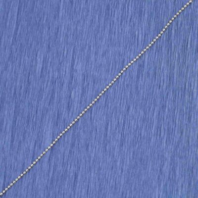 925 Ayar Gümüş İnce Top Zincir Kolye - 3