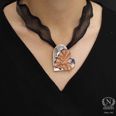 Sterling Silver Heart Pendant - 1