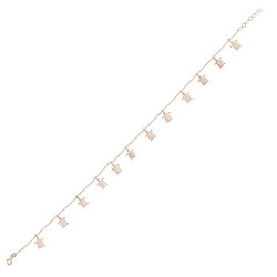 925 Ayar Gümüş Kaplumbağa Halhal - 4