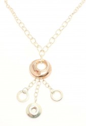 925 Ayar Gümüş Karaca Gözü Zincir Kolye - 4