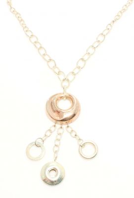 925 Ayar Gümüş Karaca Gözü Zincir Kolye - 4