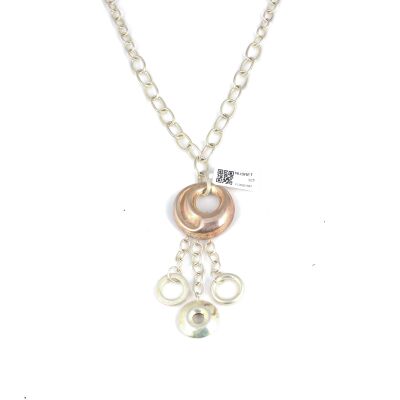 925 Ayar Gümüş Karaca Gözü Zincir Kolye - 2