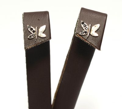 925 Silver Dragonfly Stud Earrings with Black Zircon - 2
