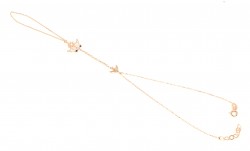 925 Ayar Gümüş Kırlangıç Şahmeran, Pembe - 7