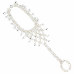 925 Ayar Gümüş Kişniş Model Yüzüklü Şahmeran - Nusrettaki