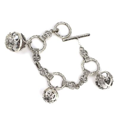 925 Ayar Gümüş Konstantin Model Charm Kolye - 1