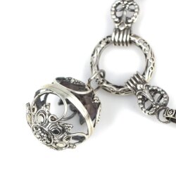 925 Ayar Gümüş Konstantin Model Charm Kolye - 4