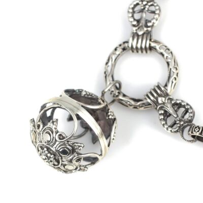 925 Ayar Gümüş Konstantin Model Charm Kolye - 4