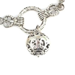 925 Ayar Gümüş Konstantin Model Charm Kolye - 5