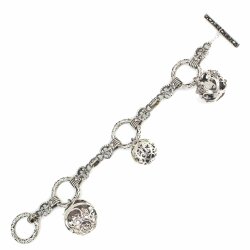 925 Ayar Gümüş Konstantin Model Charm Kolye - Nusrettaki (1)