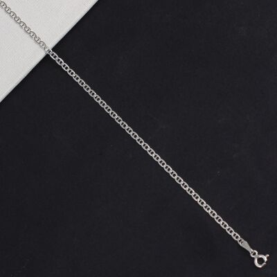 925 Ayar Gümüş Mariner Zincir - 3