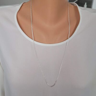 925 Ayar Gümüş Mariner Zincir - 2