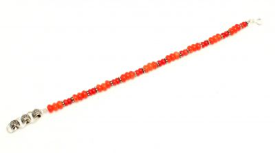 925 Sterling Silver Bracelet with Coral - 2
