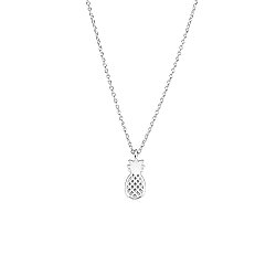 925 Ayar Gümüş Minik Ananas Kolye - 6