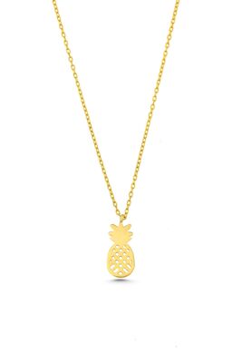 925 Ayar Gümüş Taşsız Orta Ananas Kolye - 6
