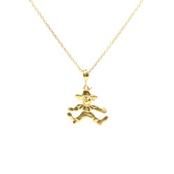 925 Ayar Gümüş Palyaço Kolye - 3