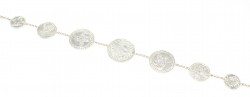 Silver Small to Large Coin Bracelet - 3