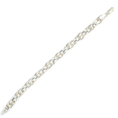 925 Ayar Gümüş Parlak Sarmaşık Model Bileklik - 2