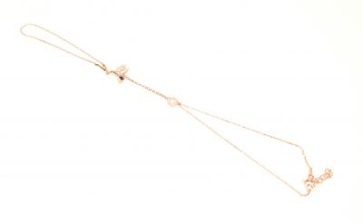 925 Sterling Silver Heart & Fairy Ring Bracelet - 3