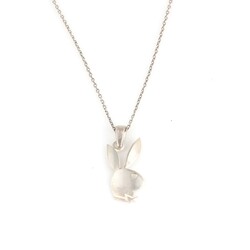 925 Ayar Gümüş Tavşan Objeli Kolye - 6