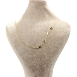 925 Sterling Silver Name Written Necklace - Nusrettaki (1)