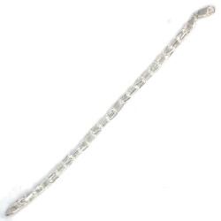 925 Ayar Gümüş Setinalı Halka Model Lale Bileklik - Nusrettaki (1)