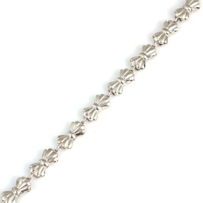 925 Ayar Gümüş Sıralı Kurdele Bileklik - 5