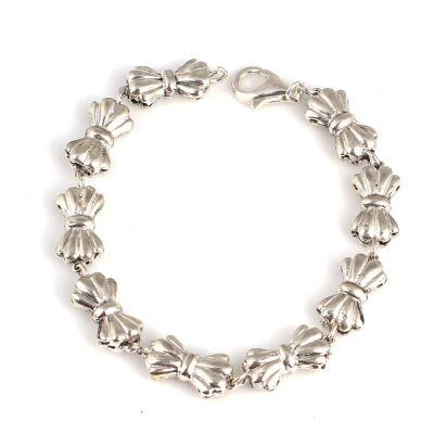 925 Ayar Gümüş Sıralı Kurdele Bileklik - 2