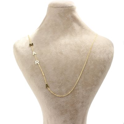 Silver Name Written Necklace - 3