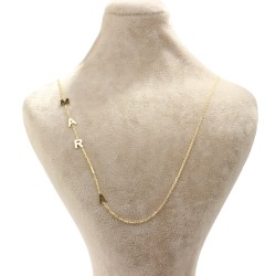 Silver Name Written Necklace - 4