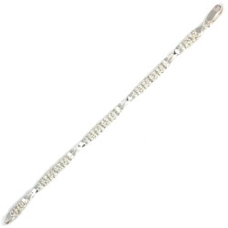 925 Ayar Gümüş Sonsuzluk Model Kral Bileklik - Nusrettaki (1)