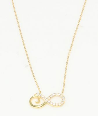 925 Sterling Silver Infinity Model Necklace - 4