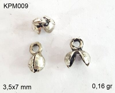 925 Ayar Gümüş Tesbih Kapaması - KPM009 - 1