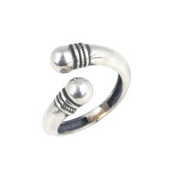 925 Ayar Gümüş Toplu Yüzük - Nusrettaki