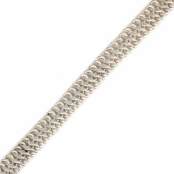 925 Ayar Gümüş Viyana Model Bileklik - Nusrettaki (1)