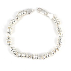 925 Ayar Gümüş Yay Model Bileklik - Nusrettaki