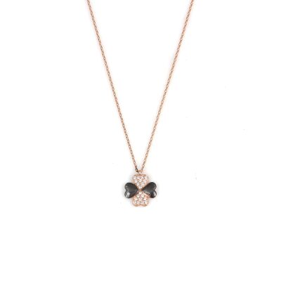 Sterling Silver Lucky in Love Necklace - 2