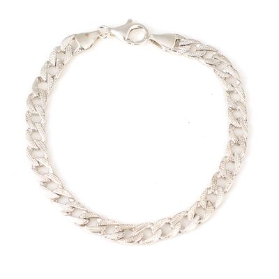 925 Ayar Gümüş Zincir Bileklik - 2