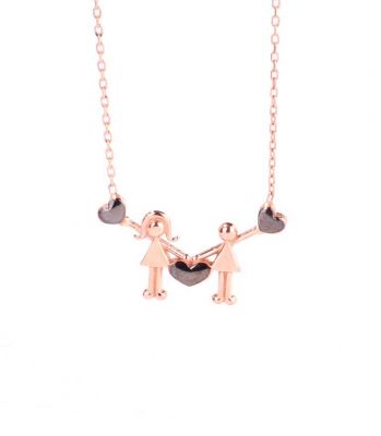 925 Sterling Silver Lovely Heart Necklace - 3